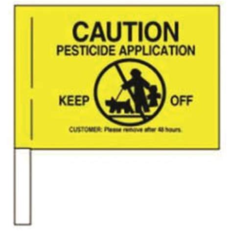 5 Essential Pesticide Application Flags