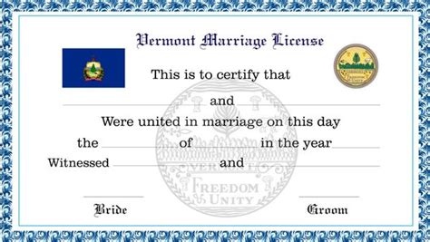 5 Steps To Get A Vermont Marriage License