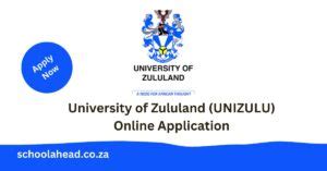 5 Steps To University Of Zululand Online Application