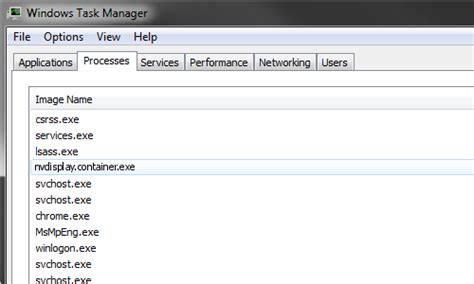 5 Ways To Fix Nvdisplay.Container.Exe Application Error