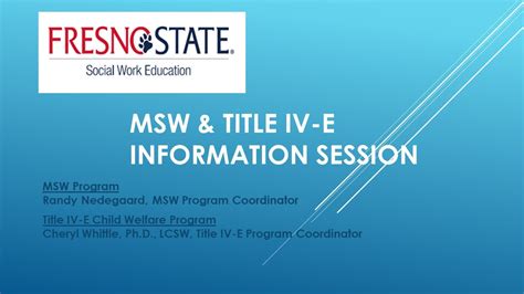 7 Steps To A Strong Fresno State Msw Application